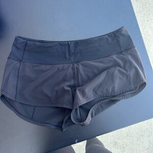 lululemon athletica Women's Black Athletic Shorts